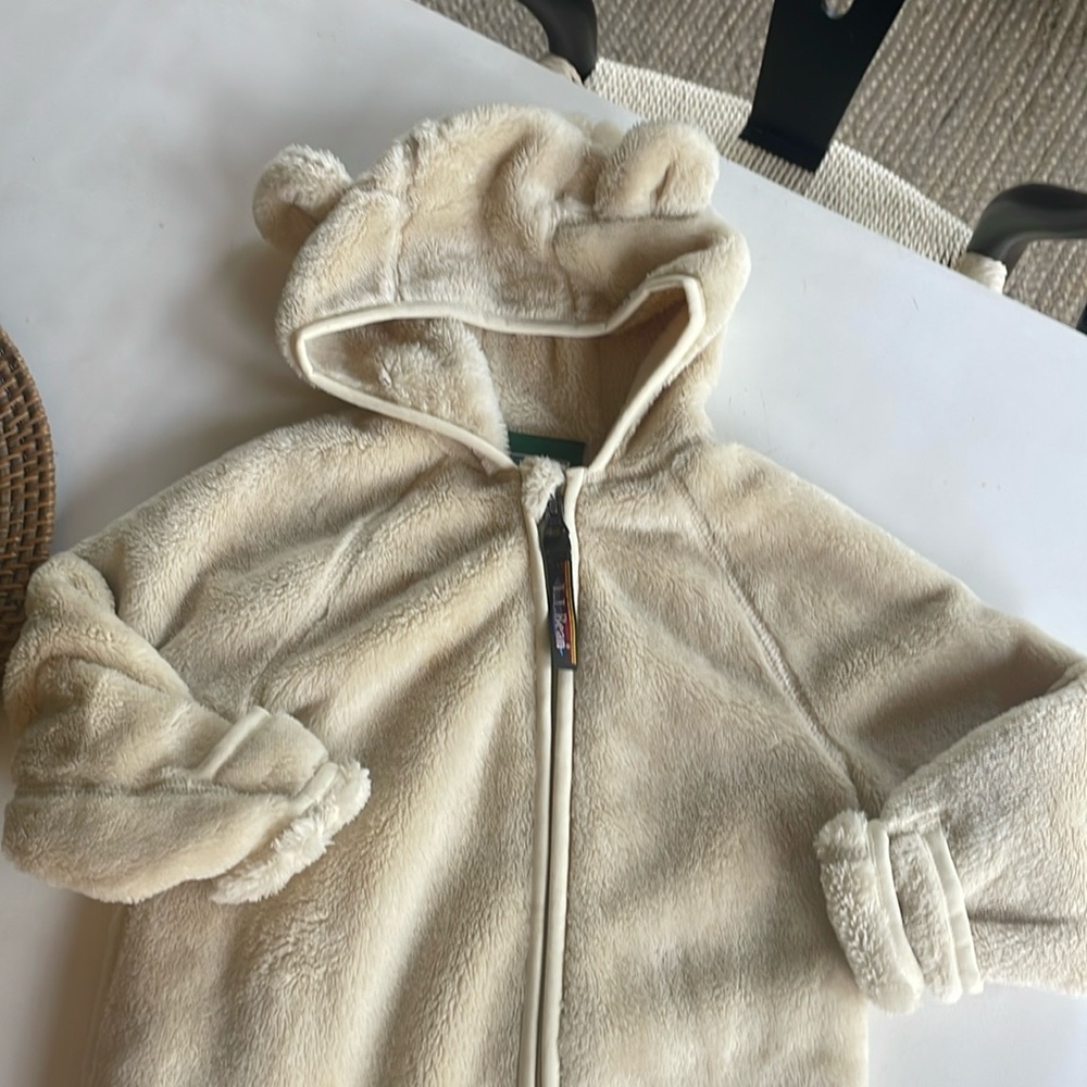 LL bean teddy suit